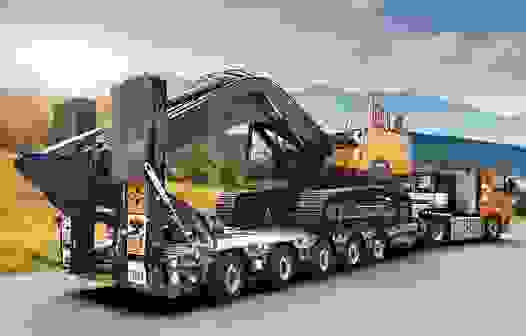 Негабаритная перевозка с учетом высоты в Глазове